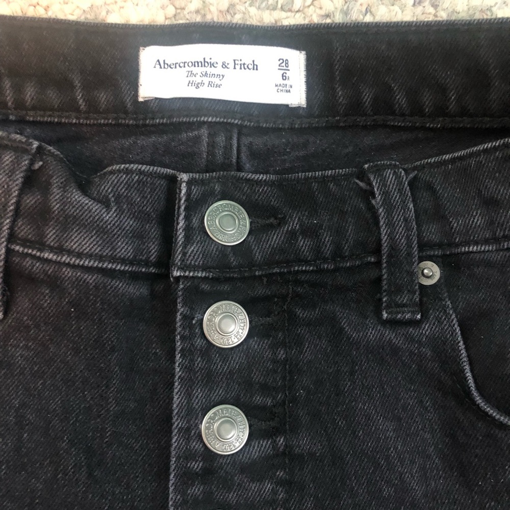 Abercrombie skinny high rise jeans